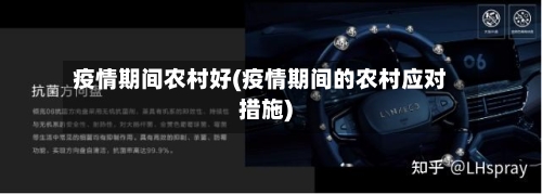 疫情期间农村好(疫情期间的农村应对措施)-第2张图片